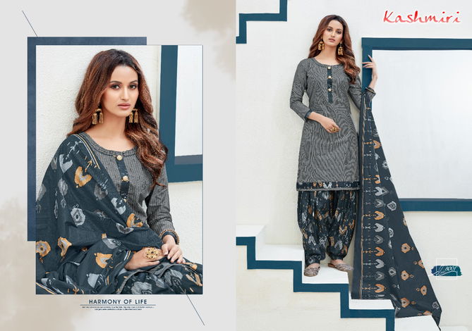 Ganesha Kashmiri 8  Latest Fancy Regular Wear Pure Cotton Designers Punjabi Dress Material Collection 